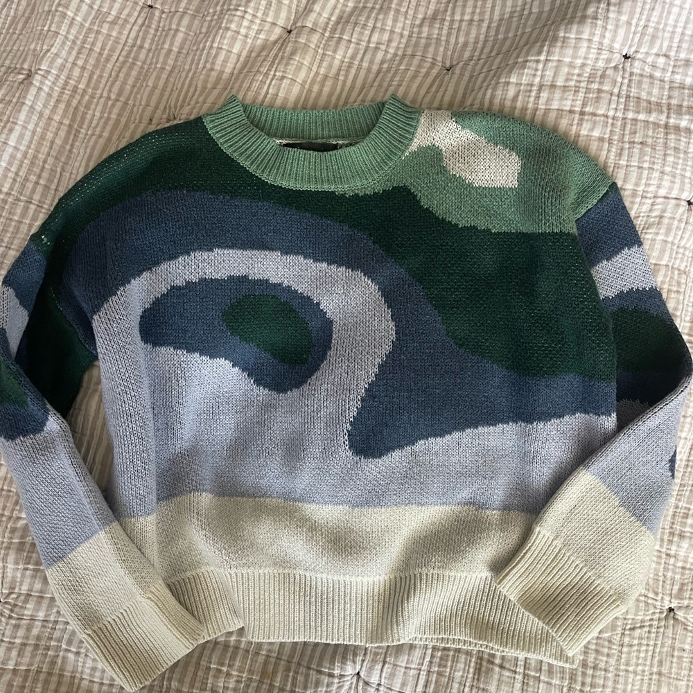 Shein Color Block Sweater